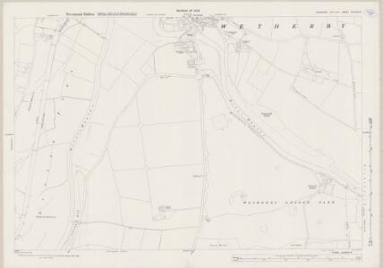 Yorkshire CLXXXIX.2 (includes: Boston Spa; Collingham; Wetherby) - 25 Inch Map