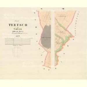 Teltsch - m3089-1-007 - Kaiserpflichtexemplar der Landkarten des stabilen Katasters