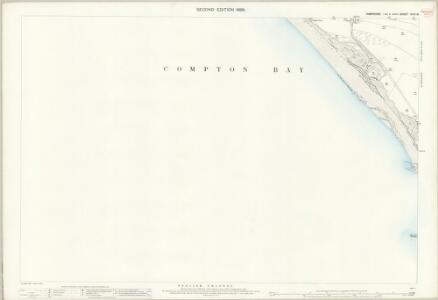 Hampshire and Isle of Wight XCIII.16 (includes: Freshwater) - 25 Inch Map