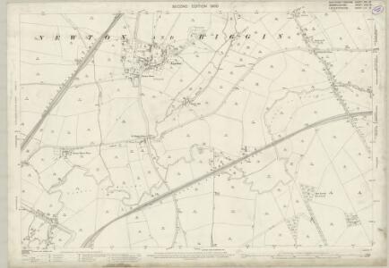 Northamptonshire XXI.16 (includes: Catthorpe; Clifton upon Dunsmore; Lilbourne; Newton and Biggin) - 25 Inch Map
