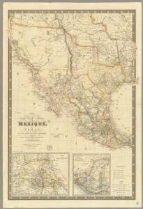 Nouvelle Carte du Mexique, Du Texas.