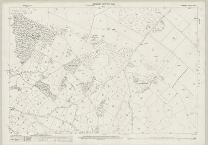 Somerset XXVII.11 (includes: Priddy; Rodney Stoke; Westbury) - 25 Inch Map