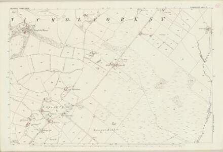 Cumberland III.14 (includes: Nichol Forest) - 25 Inch Map