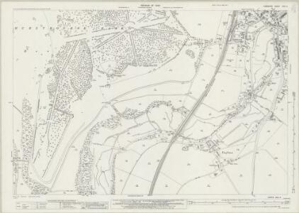 Hampshire and Isle of Wight XXIV.4 (includes: Hurstbourne Priors; Whitchurch) - 25 Inch Map