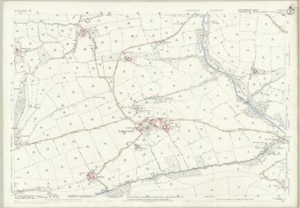 Devon XXV.15 (includes: Ashbrittle; Hockworthy; Holcombe Rogus; Stawley) - 25 Inch Map