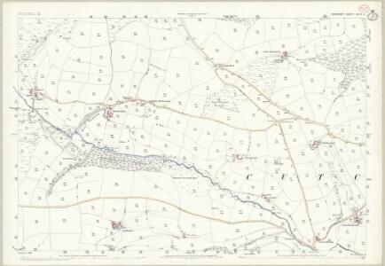 Somerset XLVI.6 (includes: Cutcombe) - 25 Inch Map