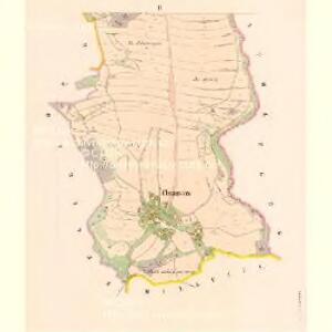 Chraustow - c2654-1-002 - Kaiserpflichtexemplar der Landkarten des stabilen Katasters