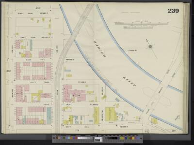 Manhattan, V. 11, Double Page Plate No. 239 [Map bounded by E. 135th St., 3rd Ave., E. 130th St., Madison Ave.]