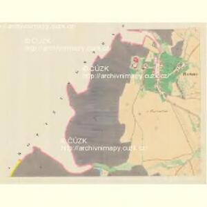 Busau (Bauzow) - m0193-1-002 - Kaiserpflichtexemplar der Landkarten des stabilen Katasters