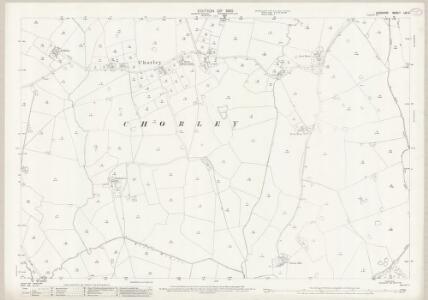 Cheshire LXI.2 (includes: Baddiley; Cholmondeley; Chorley; Faddiley; Wrenbury cum Frith) - 25 Inch Map
