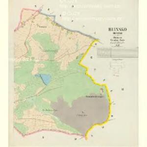 Hlinsko - c1876-1-003 - Kaiserpflichtexemplar der Landkarten des stabilen Katasters