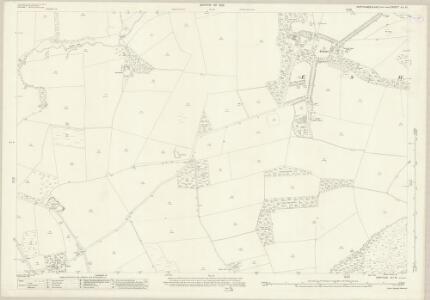Northumberland (New Series) LI.10 (includes: Bockenfield; Earsdon Forest; Eshott; West Chevington) - 25 Inch Map