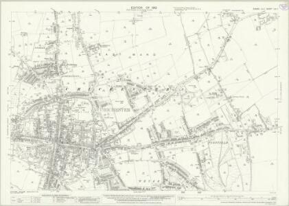Sussex LXI.7 (includes: Chichester; Oving; Westhampnett) - 25 Inch Map