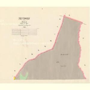Neudorf - c5227-1-001 - Kaiserpflichtexemplar der Landkarten des stabilen Katasters