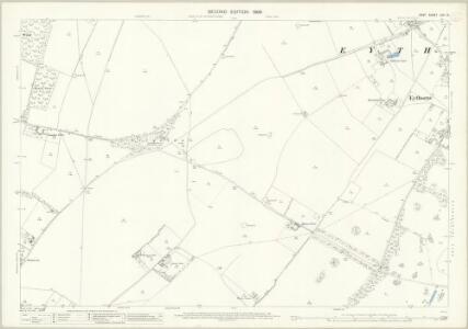 Kent LVII.12 (includes: Coldred; Eythorne; Sibertswold) - 25 Inch Map