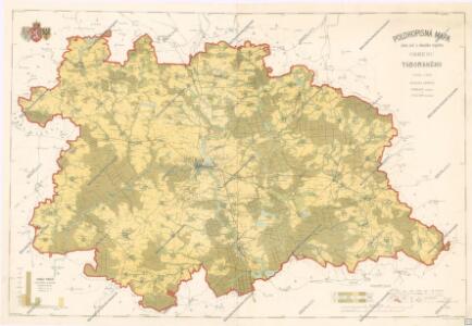 Polohopisná mapa silnic, cest a obecního majetku Táborského