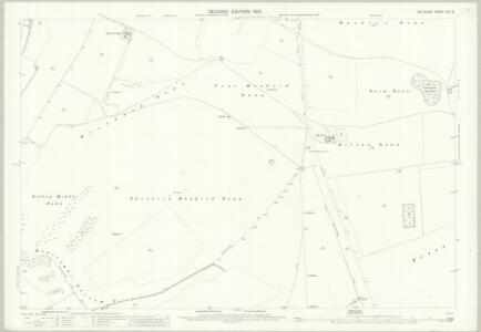 Wiltshire XLV.9 (includes: Bratton; Upton Scudamore; Warminster; Westbury) - 25 Inch Map