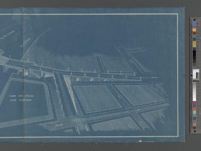 Sketch showing the Southern Boulevard approach to the new 3rd Avenue Bridge.