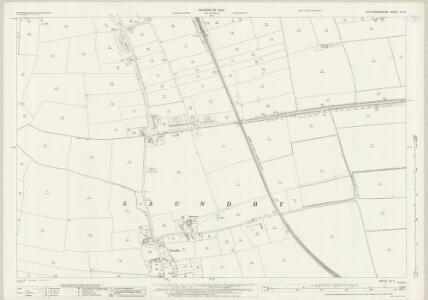 Nottinghamshire VII.11 (includes: Beckingham; Saundby) - 25 Inch Map