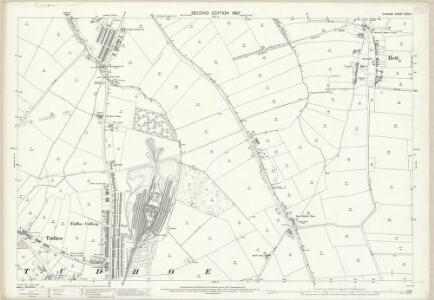 Durham XXXV.1 (includes: Hett; Spennymoor; Sunderland Bridge) - 25 Inch Map