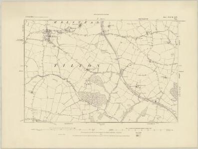 Leicestershire XXVII.NW - OS Six-Inch Map