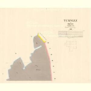 Temnizz - c7884-1-001 - Kaiserpflichtexemplar der Landkarten des stabilen Katasters