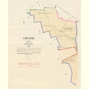 Lewanitz - c3905-1-001 - Kaiserpflichtexemplar der Landkarten des stabilen Katasters
