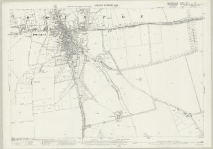 Cambridgeshire LVIII.14 (includes: Melbourn; Royston; Therfield) - 25 Inch Map
