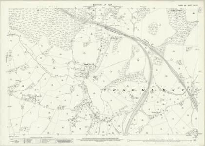 Sussex LVII.12 (includes: Catsfield; Crowhurst) - 25 Inch Map