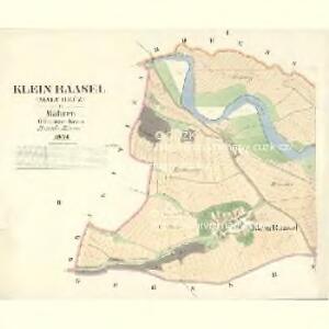 Klein Raasel (Maly Rečz) - m2540-1-001 - Kaiserpflichtexemplar der Landkarten des stabilen Katasters