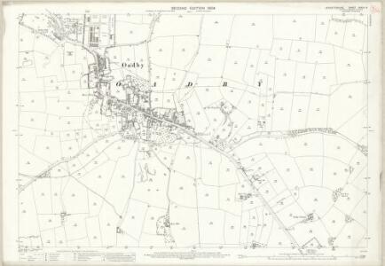 Leicestershire XXXVII.8 (includes: Oadby; Stoughton; Wigston Magna) - 25 Inch Map