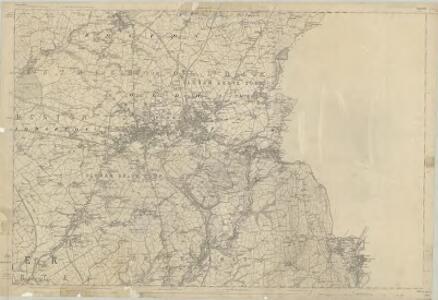 Lancashire XCVII - OS Six-Inch Map