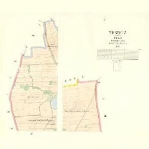 Westetz - c8528-1-002 - Kaiserpflichtexemplar der Landkarten des stabilen Katasters