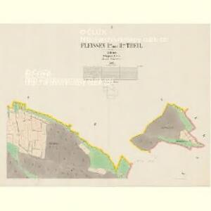 Fleissen - c5825-1-001 - Kaiserpflichtexemplar der Landkarten des stabilen Katasters