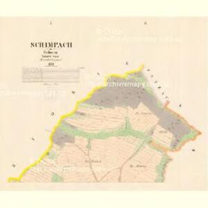 Schimpach - c7727-1-001 - Kaiserpflichtexemplar der Landkarten des stabilen Katasters