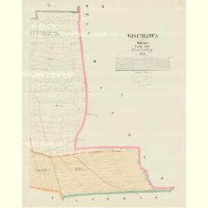 Wischkowa - c8976-1-003 - Kaiserpflichtexemplar der Landkarten des stabilen Katasters