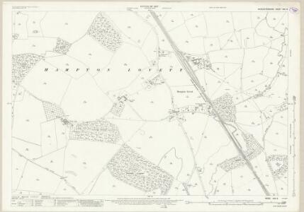 Worcestershire XXII.9 (includes: Hampton Lovett; Westwood) - 25 Inch Map