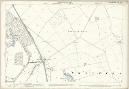 Northumberland (Old Series) XXVII.2 (includes: Brunton; Embleton; Fallodon; Newton By The Sea) - 25 Inch Map
