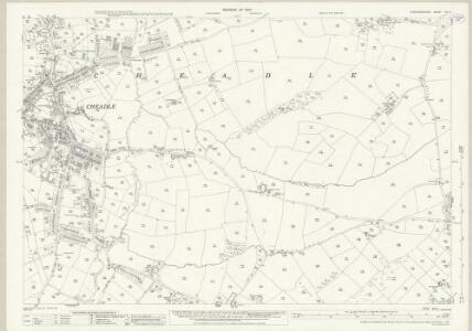 Staffordshire XIX.11 (includes: Cheadle; Checkley) - 25 Inch Map