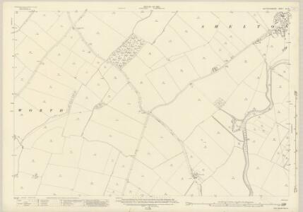 Nottinghamshire XL.10 (includes: Flawborough; Flintham; Hawksworth; Shelton; Sibthorpe; Thoroton) - 25 Inch Map