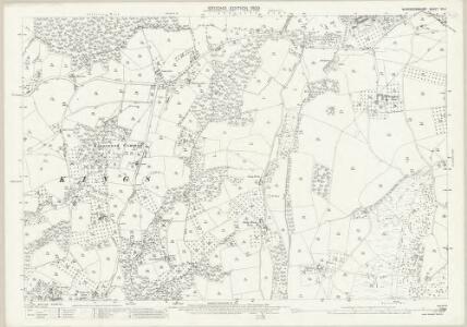 Worcestershire XX.11 (includes: Abberley; Great Witley; Shelsley Beauchamp; Shelsley Kings) - 25 Inch Map