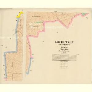 Lochutzen (Lochausice) - c4204-1-002 - Kaiserpflichtexemplar der Landkarten des stabilen Katasters