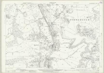 Gloucestershire XLIX.7 (includes: Kings Stanley; Minchinhampton; Rodborough; Stroud; Woodchester) - 25 Inch Map