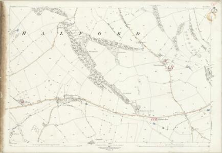 Shropshire LXXI.1 (includes: Culmington; Halford; Stokesay) - 25 Inch Map