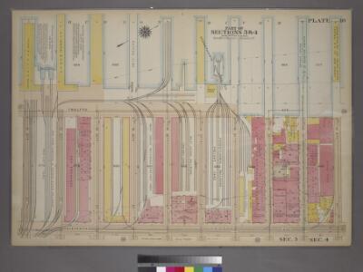 Plate 18, Part of Sections 3&4: [Bounded by (Hudson River Piers)Twelfth Avenue, W. 41st Street, Eleventh Avenue and W. 34th Street.