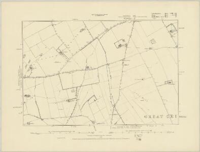 Cambridgeshire LVIII.SW - OS Six-Inch Map