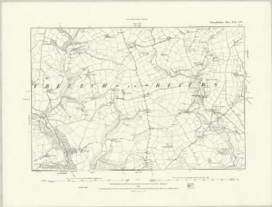 Carmarthenshire XXX.SE - OS Six-Inch Map