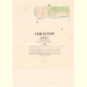 Chrastow - c2639-1-002 - Kaiserpflichtexemplar der Landkarten des stabilen Katasters