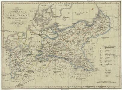 Karte von Preussen