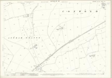Yorkshire CIV.11 (includes: Angram Grange; Carlton Husthwaite; Coxwold; Husthwaite; Wildon Grange) - 25 Inch Map